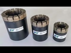 NQ HQ PQ Customizable Impregnated Diamond Core Bit Drilling Exploration