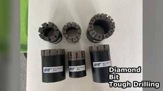 Diamond Core Bit Strong Impact Resistance Drilling