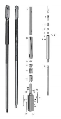 PQ Wireline Overshot Steel S59 S75 S95 P56 P59 P91 PA-110