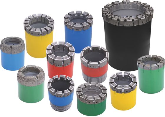 PQ3 NTW BTW HTW Surface Set Diamond Core Drill Bits For Rock