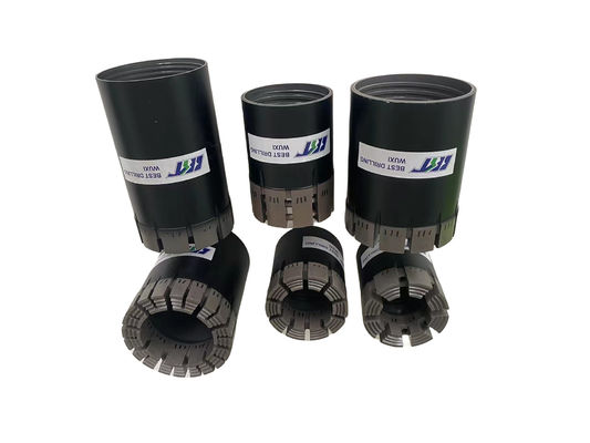 Smooth Surface Finish Impregnated Diamond Core Bit For Drilling In Alloy Steel