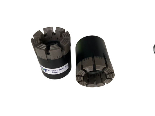 Wear Resistance Impregnated Diamond Core Bit Polishing Sandblasting