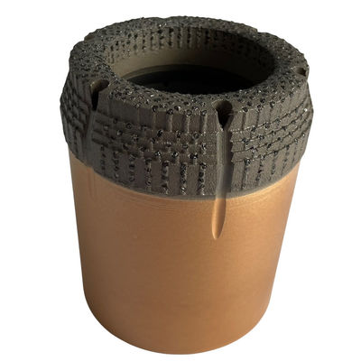 Threaded Alloy Steel Natural Diamond Core Bits with Standard/Long Crown Height