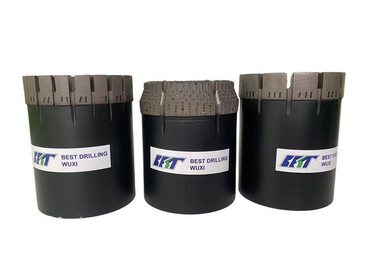 NQ3 HQ Surface Set Diamond Core Drill Bit For Mineral Drilling And Exploration