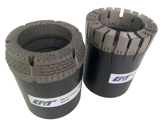 High Performance Surface Set Diamond Core Bit W / Hardness Abrasion Resistance