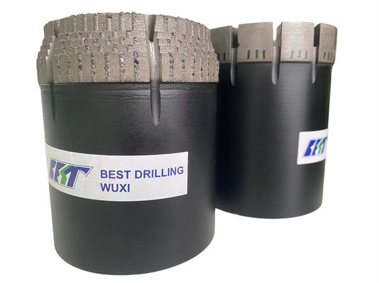 High Performance Surface Set Diamond Core Bit W / Hardness Abrasion Resistance