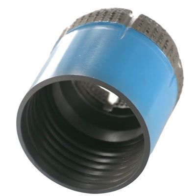 High Core Sample Retrieving Surface Set Core Diamond Bit For Wet Dry Drilling Conditions
