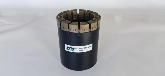 Precision Engineered Impregnated Diamond Drill Bit Efficient Drilling Aq Bq Nq Hq Pq