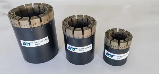 Precision Engineered Impregnated Diamond Drill Bit Efficient Drilling Aq Bq Nq Hq Pq
