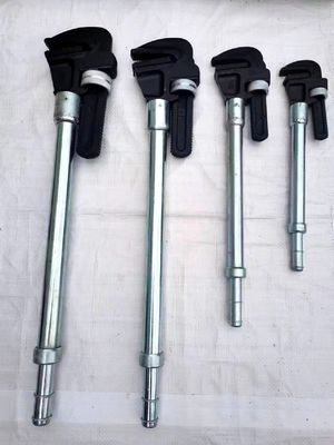18" 24" 36" 48" Heavy Duty Tube Wrench / Retractable Pipe Wrench For Geological Mining Drilling