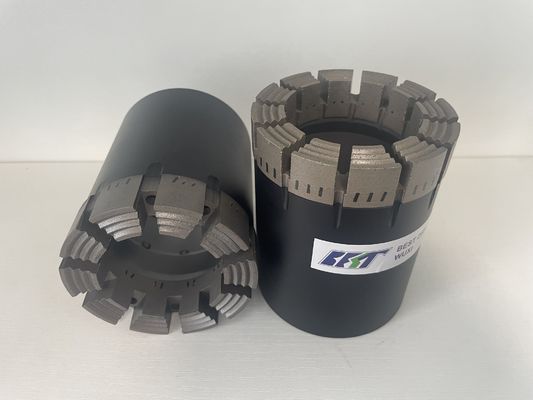 Geologic Exploration Drillng Bit Impregnated Diamond Core Bit  For Hard Rock Mining