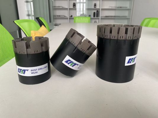 47.7mm-122.3mm Impregnated Diamond Core Drill Bits Mining Exploration