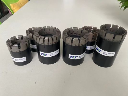 Geologic Exploration Drillng Bit Impregnated Diamond Core Bit  For Hard Rock Mining