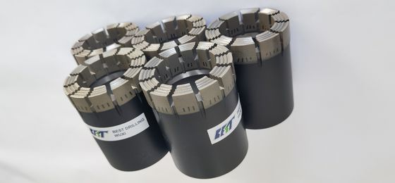 Cylindrical Diamond PQNQHQAQBQ Core Bit For Industrial Applications