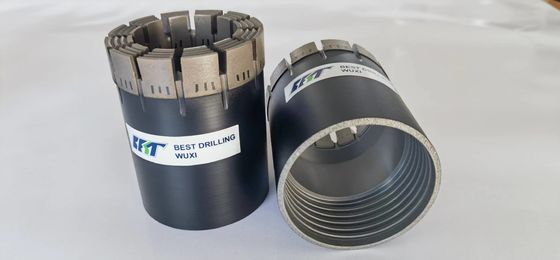 Smooth Surface Finish Impregnated Diamond Core Bit For Heavy Duty Drilling