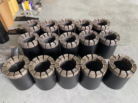HQ/AQ/BQ/NQ/PQ Series Core bit Barrel Drill Diamond Boring Bit Hq Drill HQ3 Tri Cone Diamond Core Drill Bit