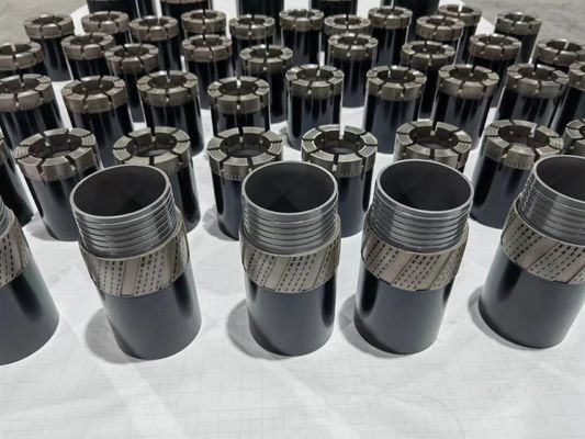 NQ HQ PQ Customizable Impregnated Diamond Core Bit Drilling Exploration