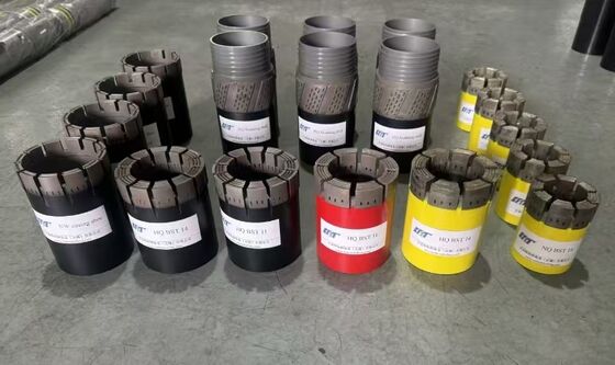 Impregnated Diamond Core Bit for Wireline Rock Drilling with High Core Recovery and Customizable Matrix Design