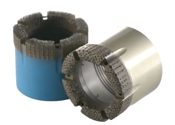 High Core Sample Retrieving Surface Set Core Diamond Bit for Wet Dry Drilling Conditions