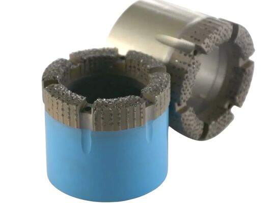Enhanced Stability in Fractured Formations Efficient Removal of Cuttings Surface Set Diamond Core Bit