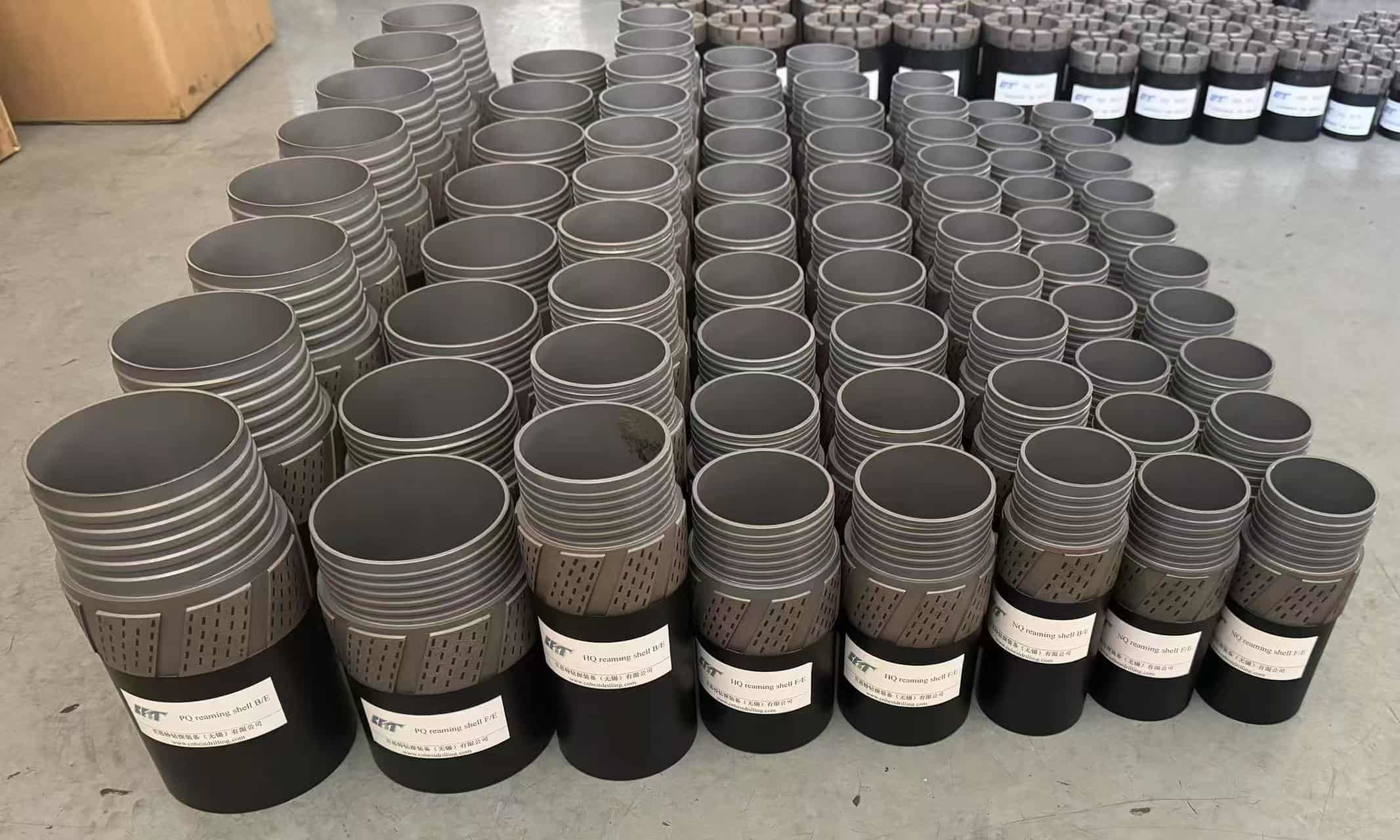 Sampling Shells Precision Reaming Shells for mining and geological applications ...