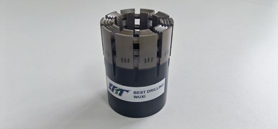 3 Inches Diameter Impregnated Diamond Core Bit Various Shanks 3mm Bit Crown Matrix Height