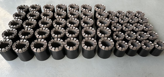 HQ NQ NW HW Geological Turbo Type Design Импрегнированный алмазный ядро
